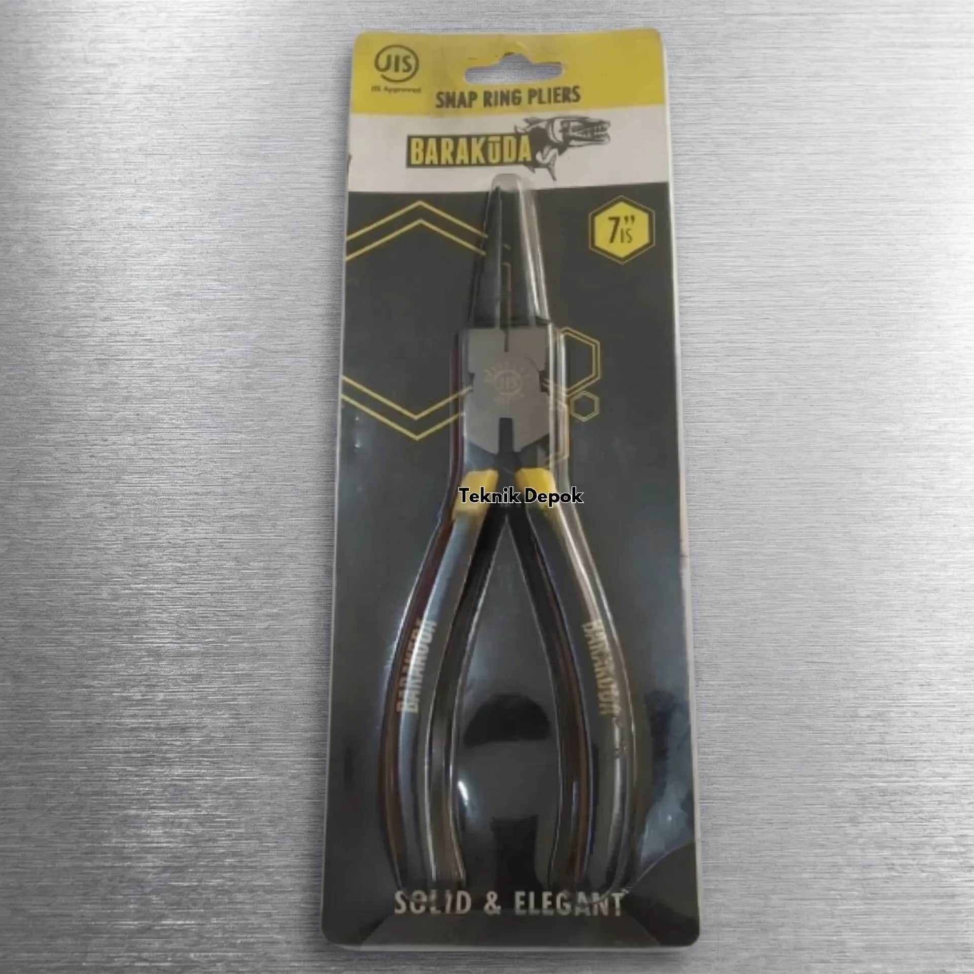BARAKUDA TSP0-007 Snap Ring Pliers 7" Internal Straight